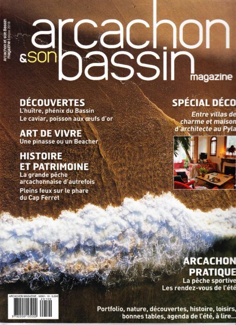 ARCACHON MAGAZINE - 92001- 1O - 5,OO€ - Côté Sable