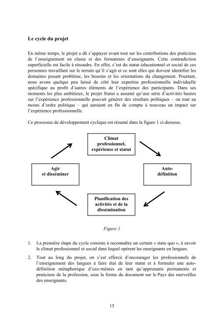 Le statut des enseignants en langues - the ECML | Bienvenue au ...