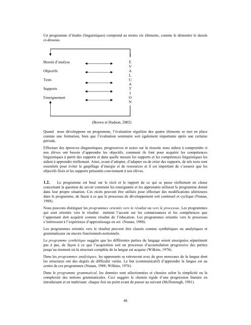 Introduction au contexte européen actuel de l'enseignement des ...