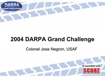 2004 DARPA Grand Challenge