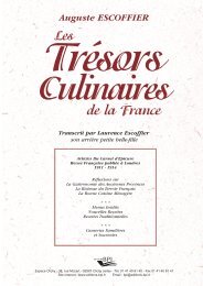 Trésors Culinaires de la France en PDF - Editions BPI
