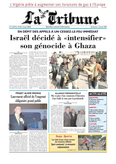 Israel Decide A Intensifier Son Genocide A Ghaza La Tribune