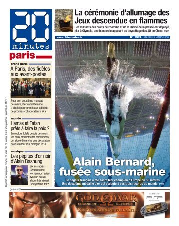 Alain Bernard, fusée sous-marine