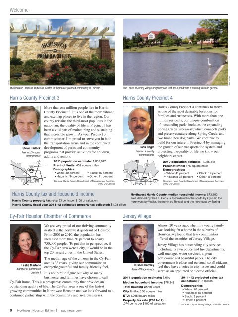 Northwest Houston 2012 Comprehensive Community Guide