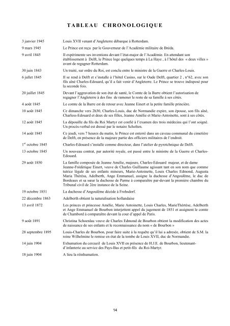 Bulletin N° 4 - Louis-xvii.com