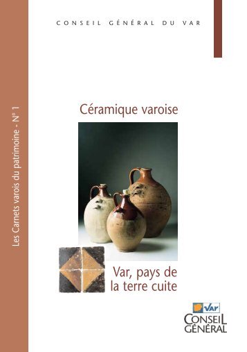 Céramique varoise - Conseil Général du Var