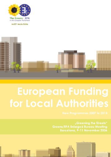 European Funding for Local Authorities - The Greens