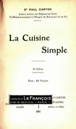 La cuisine simple - Webrairie