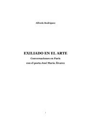 EXILIADO EN EL ARTE-2 ENE 10 - José María Álvarez