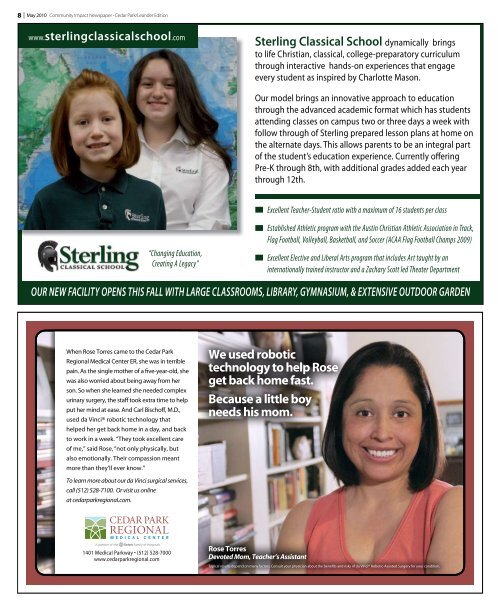 Cedar Park & Leander - Community Impact Newspaper