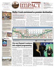 Waller Creek envisioned as premier destination - Community Impact ...
