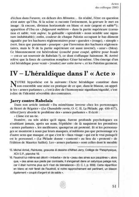 103/104 : Colloque 2003, etc. - Société des Amis d'Alfred Jarry