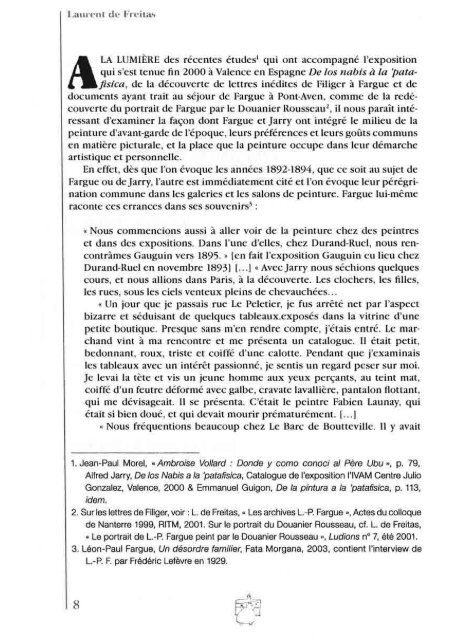 103/104 : Colloque 2003, etc. - Société des Amis d'Alfred Jarry