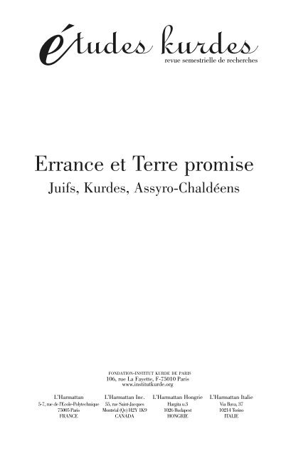 Format Pdf Institut Kurde De Paris