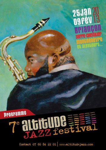 programme complet en PDF - Altitude Jazz Festival