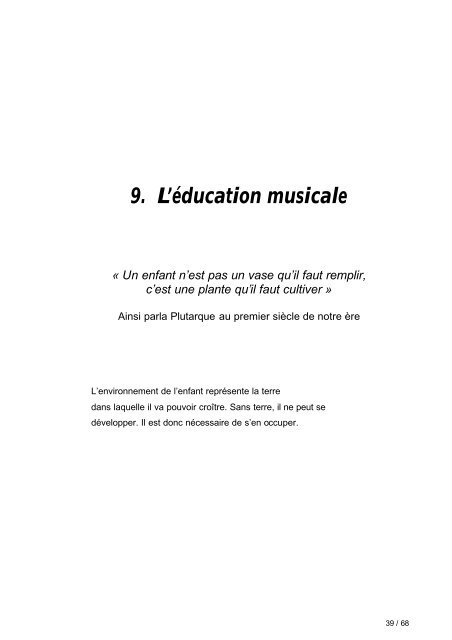 Le sens de la musique - Fédération des Ecoles Steiner-Waldorf en ...