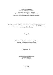 Procedimiento para analizar la calidad de las traducciones ... - mogap