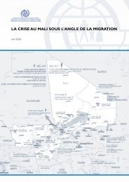 Mali Migration Crisis_June 2013_FR - International Organization for ...