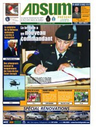 un nouveau commandant un nouveau commandant - Journal Adsum