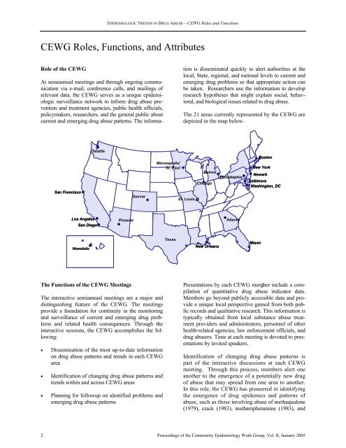 NATIONAL INSTITUTE ON DRUG ABUSE EPIDEMIOLOGIC ...