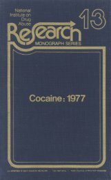 Cocaine: 1977, 13 - Archives - National Institute on Drug Abuse