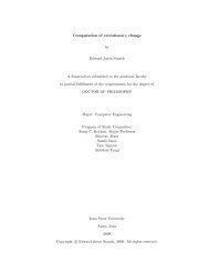 Computation of evolutionary change by Edward Jason Stanek A ...