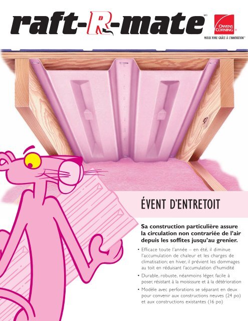 ÉVENT D'ENTRETOIT - Owens Corning