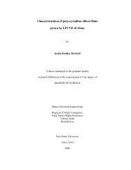 Characterization of polycrystalline silicon films grown by LPCVD of ...