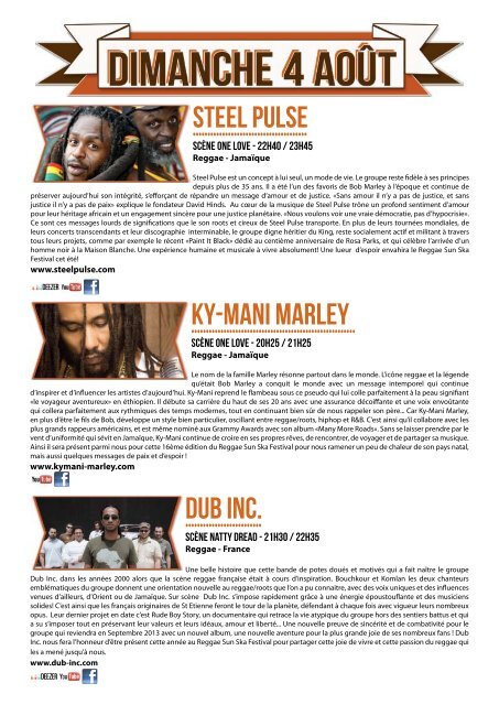 Le Médoc, un cadre exceptionnel - Reggae Sun Ska Festival