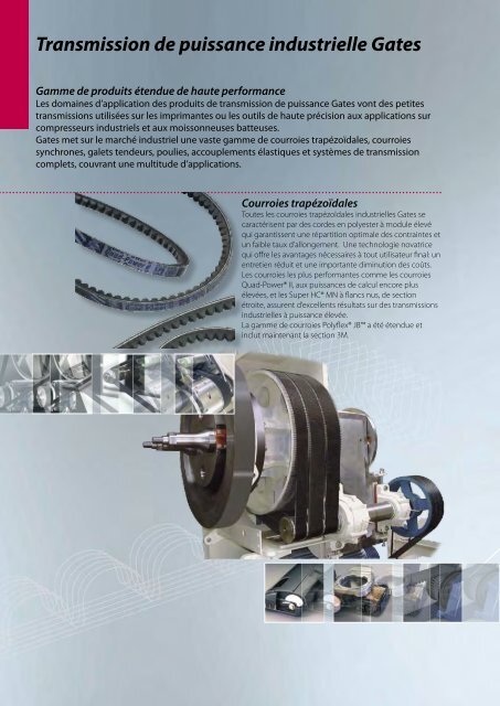 Catalogues Gates - Tecnica Industriale S.r.l.