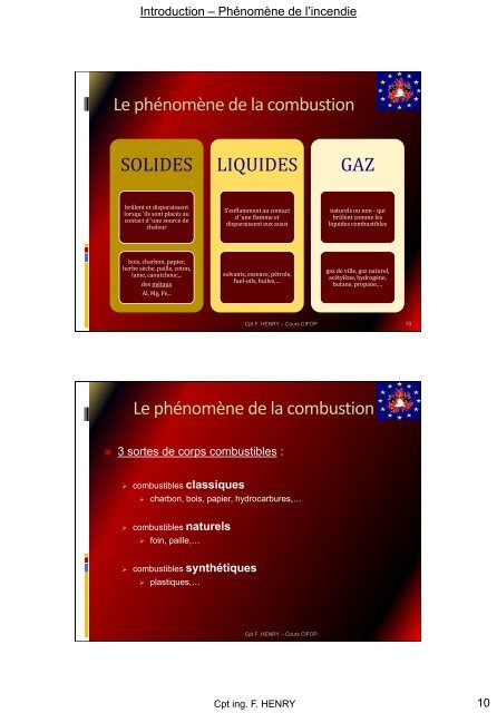 02. Phénomène de l'incendie.pdf - Prévention incendie