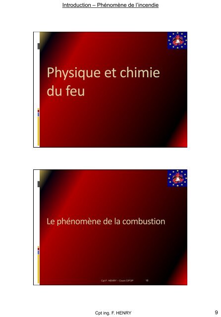 02. Phénomène de l'incendie.pdf - Prévention incendie