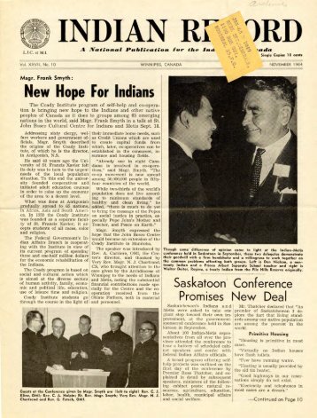 Indian Record, November 1964