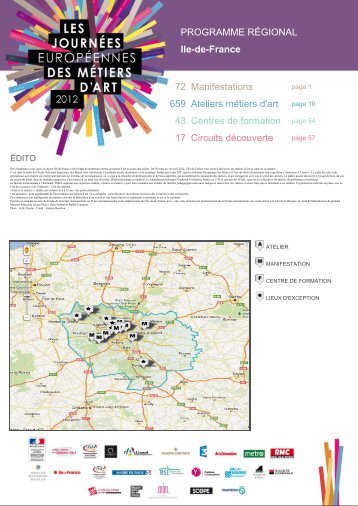 PROGRAMME RÉGIONAL Ile-de-France 72 Manifestations ... - Onisep