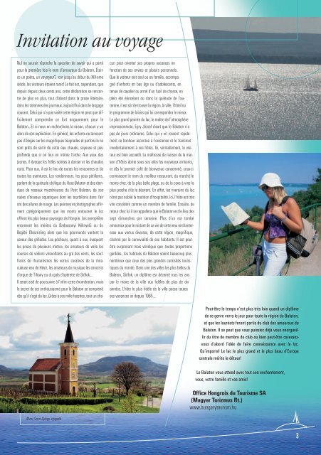 Région du Balaton PDF - Guide en Hongrie