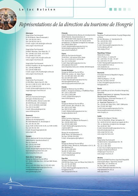 Région du Balaton PDF - Guide en Hongrie