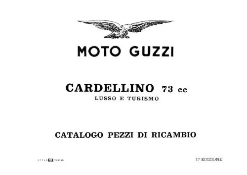 Cardellino 73 Lusso e Turismo - Anima Guzzista