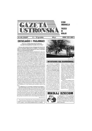 Gazeta Ustrońska nr 49 / 97