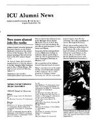 ICU Alumni News - Frederick D. Hill Archives
