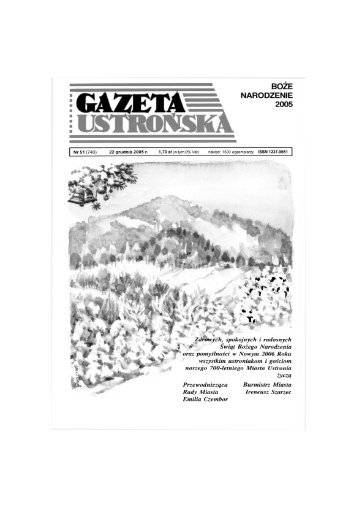 Gazeta Ustrońska nr 51 / 05