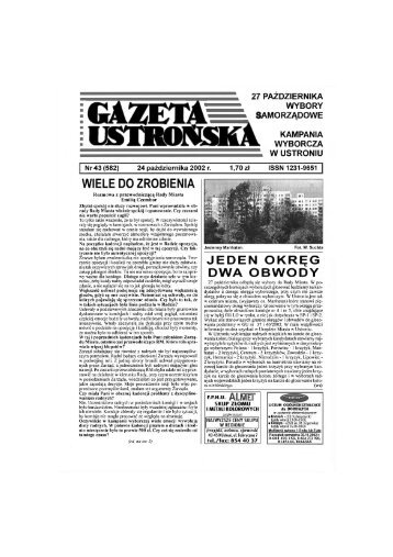 Gazeta Ustrońska nr 43 / 02