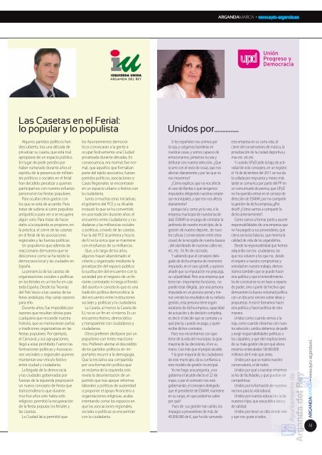 Revista " Arganda Marca" (2003-2012) - Archivo de la Ciudad de ...