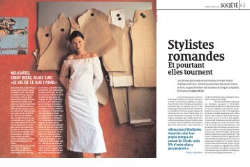 Stylistes romandes - Nicole Mottet