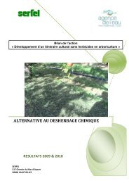 Alternative au désherbage chimique - Chambre d'Agriculture du Gard