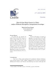 Désert de Jean-Marie Gustave Le Clézio - Çédille. Revista de ...