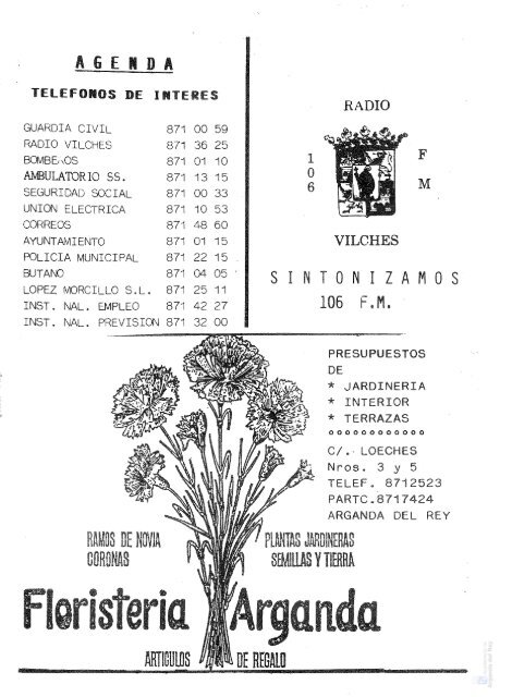 Revista "La Voz de Arganda" (1985-1988) - Archivo de la Ciudad de ...