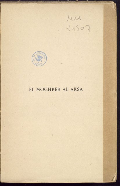 El Moghreb al Aksa