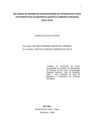 1 influência de diferentes concentrações de petróleo nas ... - ANP