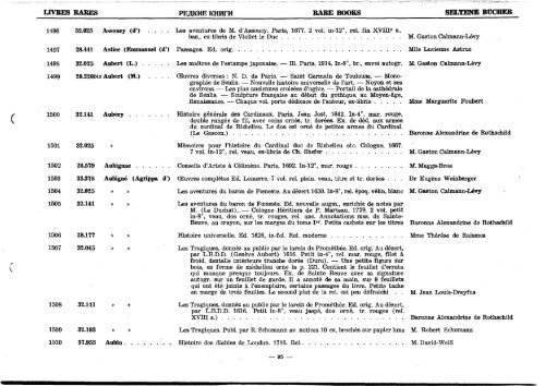 tome VII Archives, manuscrits et livres rares - Ministère de la culture ...