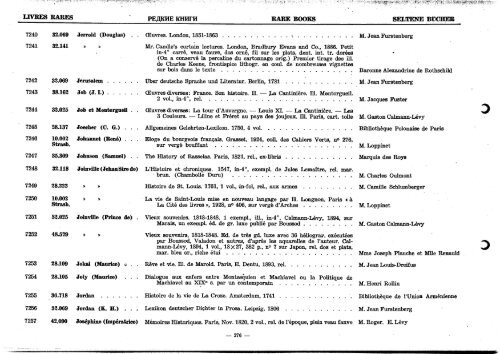 tome VII Archives, manuscrits et livres rares - Ministère de la culture ...